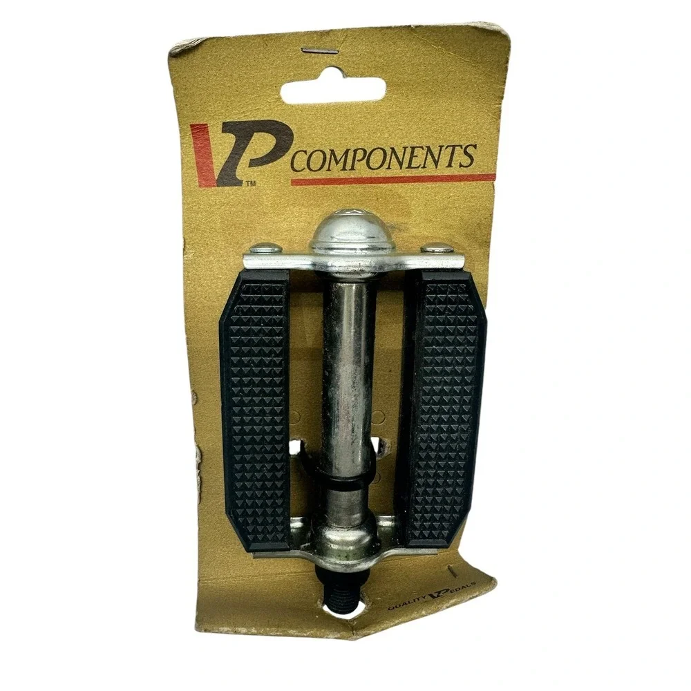 VP-363 Classic Rubber Style Platform Bike Pedals Retro Look‎ 1/2 or 9/16 spindle